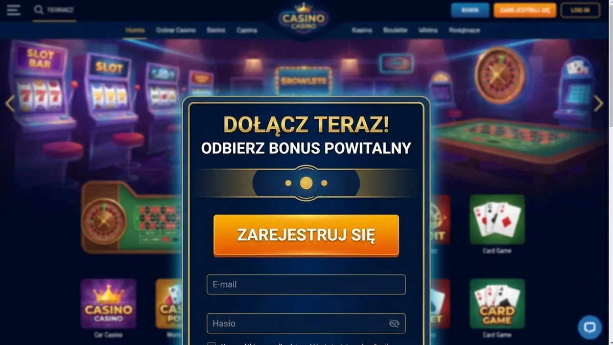 Rejestracja z bonusem